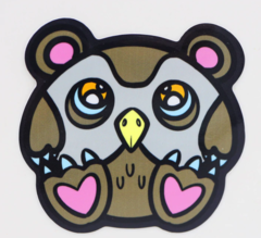 Baby Monster Sticker: Owlbear